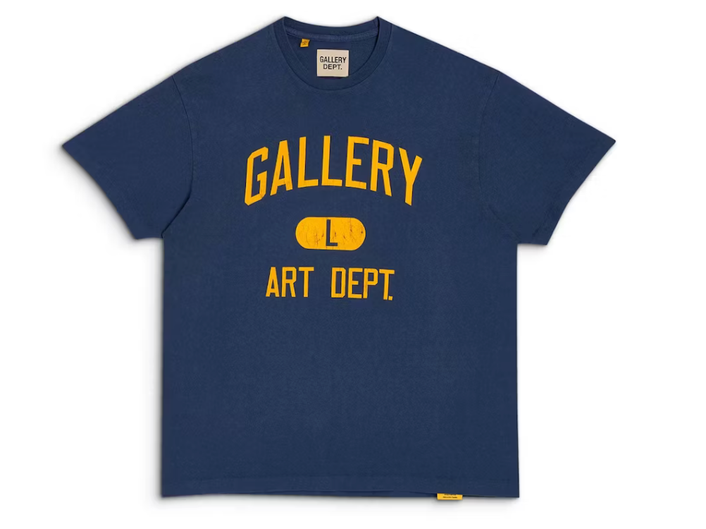 Gallery Dept. Art Dept Tee Navy - Qualité Los Angeles