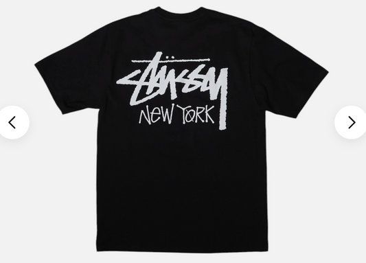 Stussy New York City Chapter Tee Black - Qualité Los Angeles