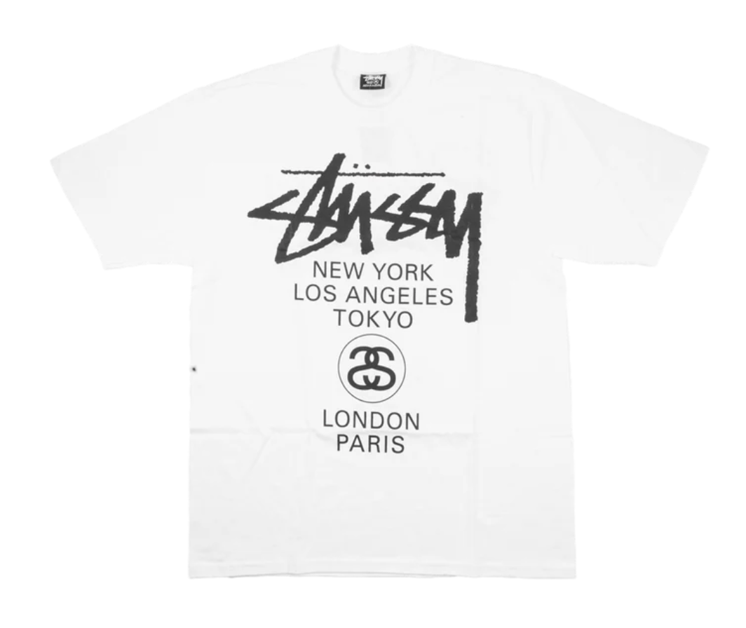 Stussy World Tour T-shirt White