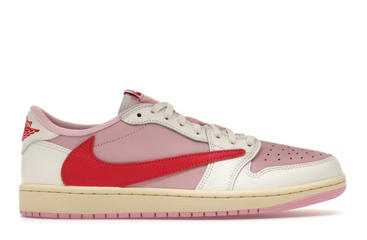 Jordan 1 Retro Low OG SP Travis Scott Sail Tropical Pink