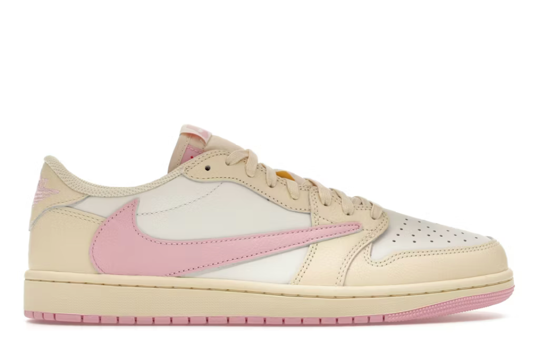 Jordan 1 Retro Low OG SP Travis Scott Shy Pink