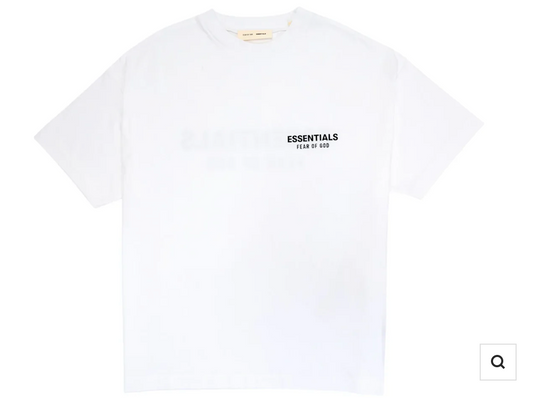 FEAR OF GOD ESSENTIALS CLASSIC SHORT SLEEVE TEE BRIGHT WHITE - Qualité Los Angeles
