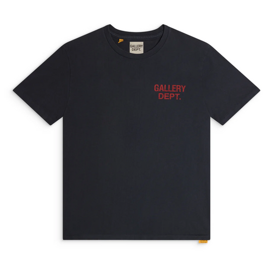 Gallery Dept. Souvenir Tee Washed Black/Red