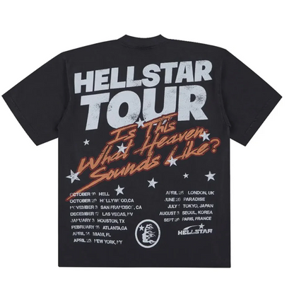 Hellstar Biker Tour Tee Grey