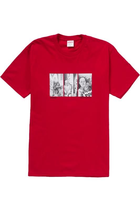 Supreme Mister Cartoon Pow Tee Red - Qualité Los Angeles