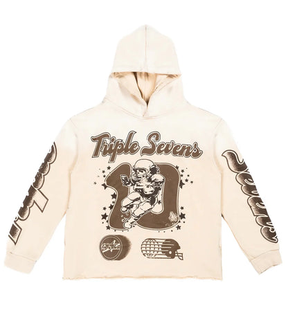 Triple Seven All Star Hoodie Beige