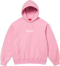 Supreme Box Logo Hoodie Pink FW24