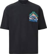 AllSaints Pounce Graphic Short Sleeve T-Shirt
