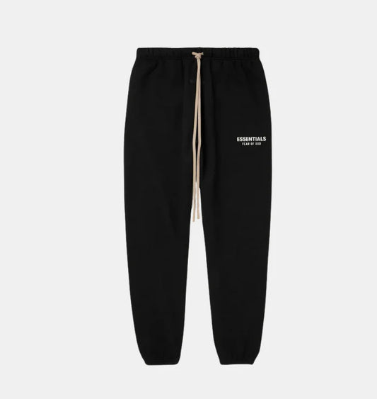 Fear of God Essentials Fleece Relax Sweatpant Black - Qualité Los Angeles