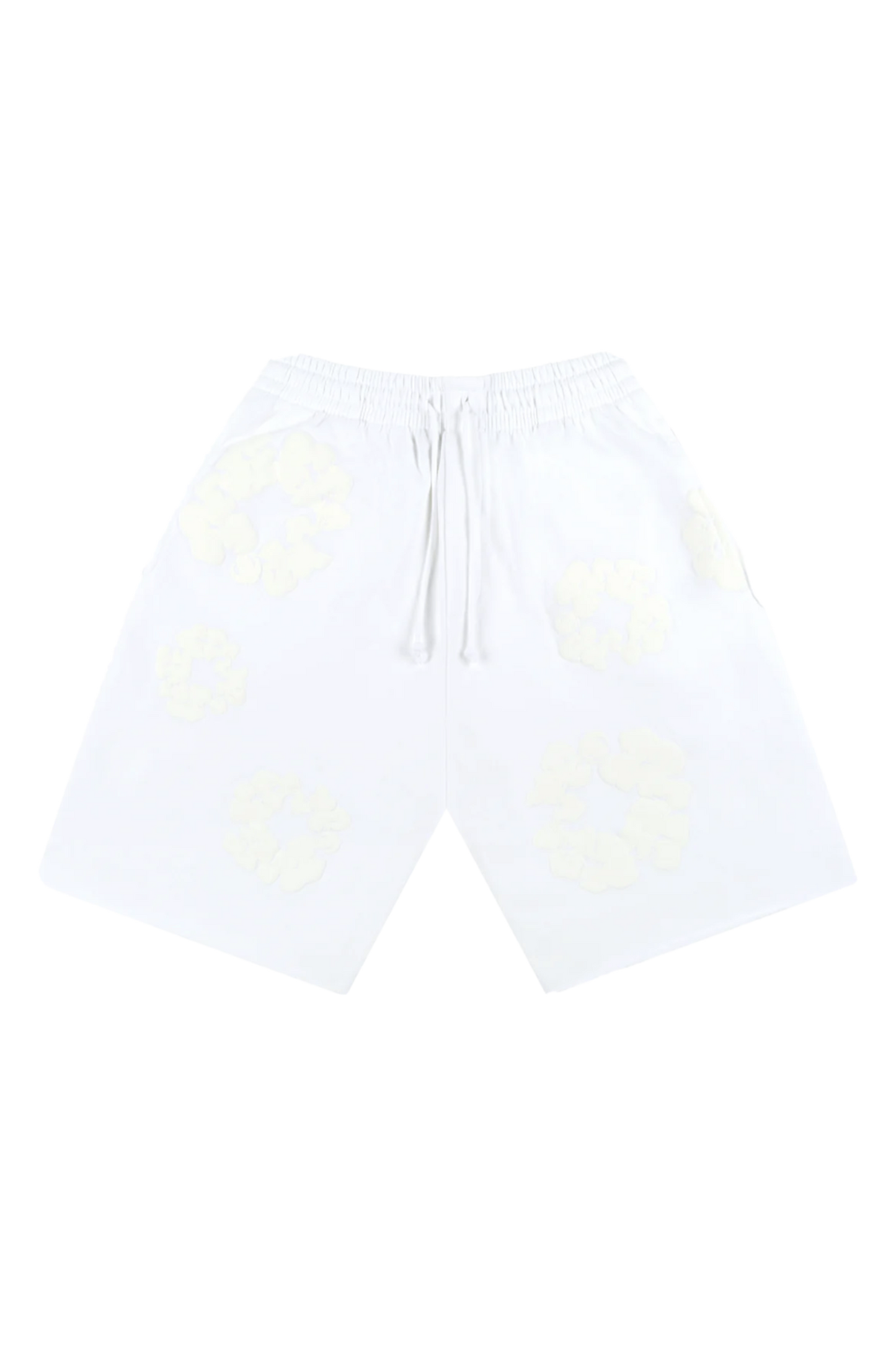 Denim Tears Wreath Shorts White