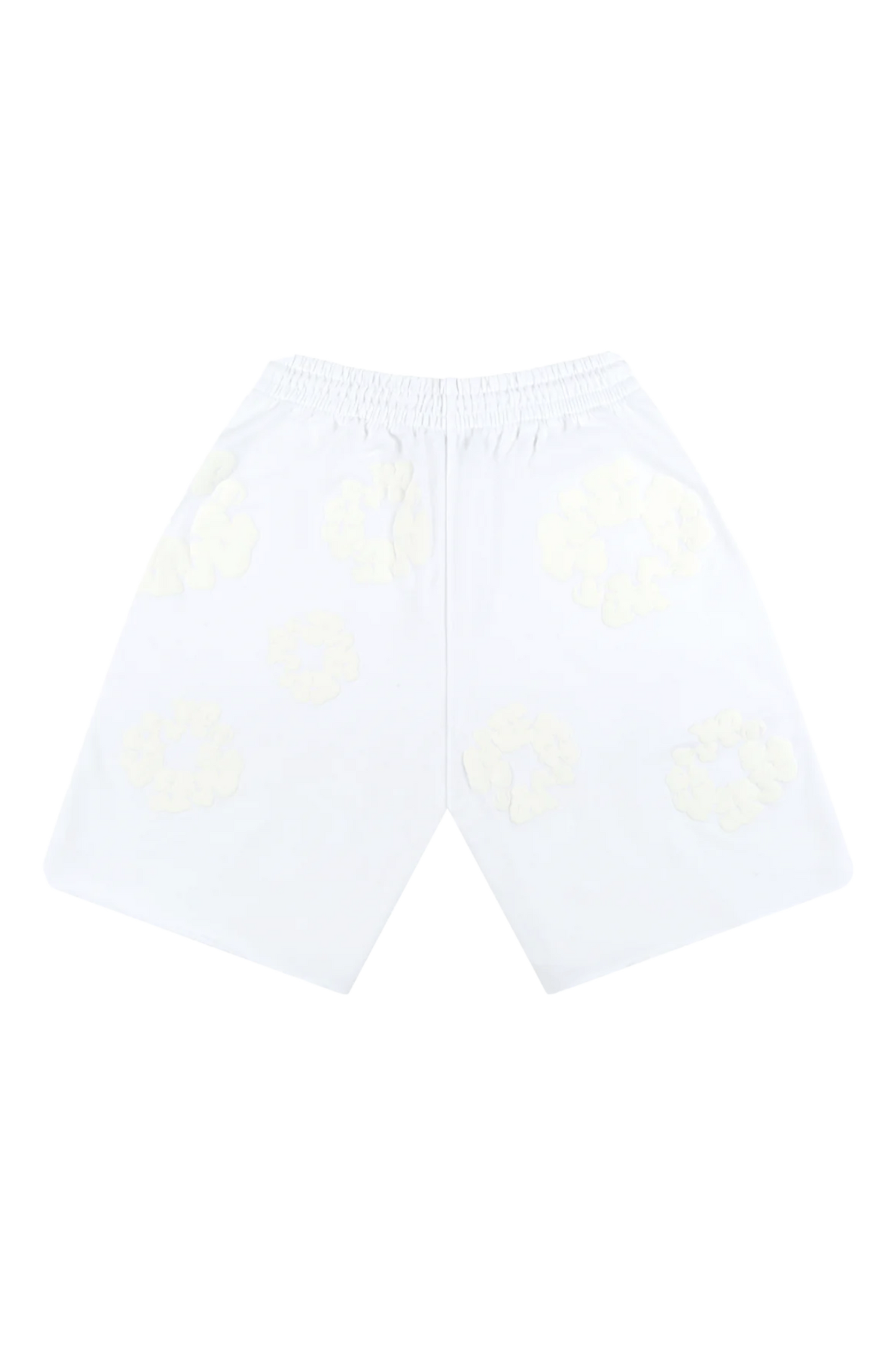 Denim Tears Wreath Shorts White