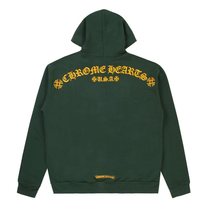 Chrome Hearts T Bar Sweatshirt Green Orange