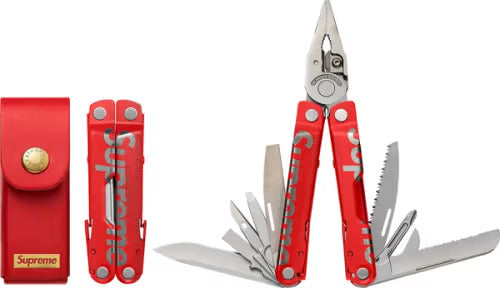 Supreme Leatherman Rebar Red