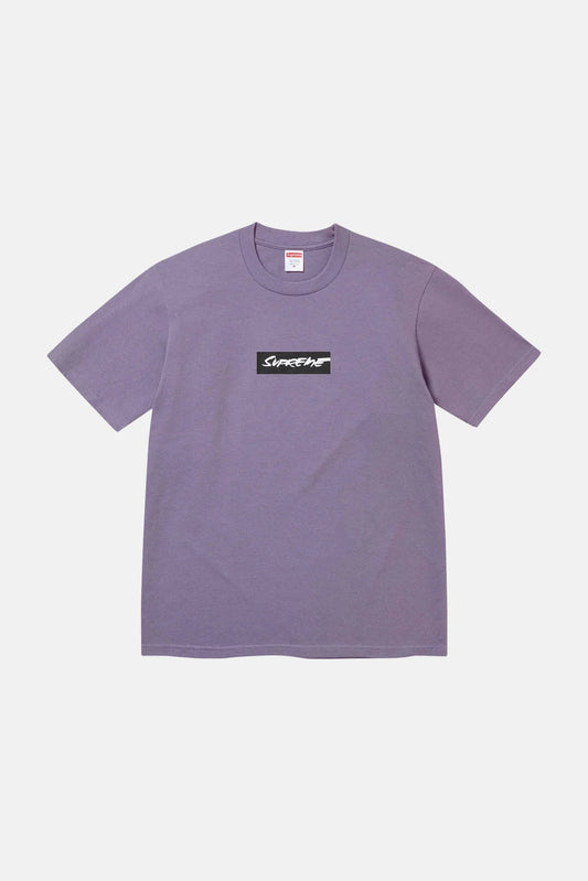 Supreme Futura Box Logo Tee Dusty Purple