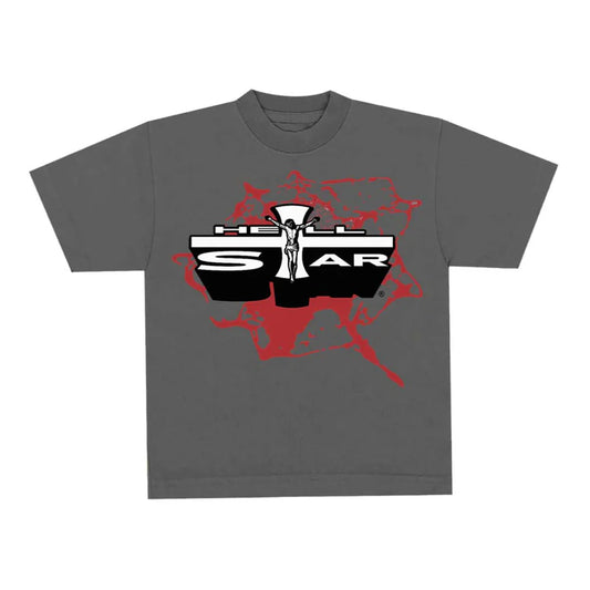 Hellstar Path To Paradise Grey/Red Shirt