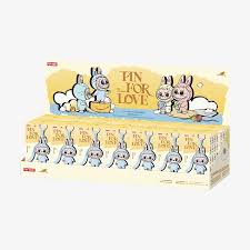 Pop Mart Labubu The Monsters Pin for Love Series Vinyl Plush Pendant (A-M) Sealed Case (14 Blind Box)