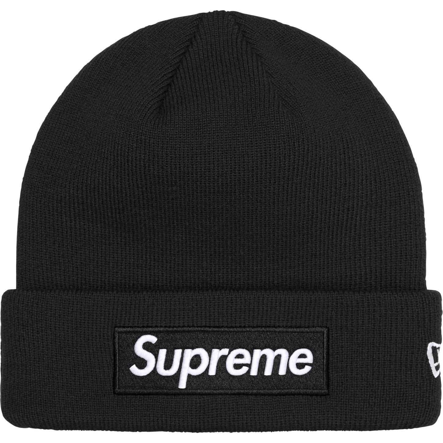 Supreme New Era Box Logo Beanie Black