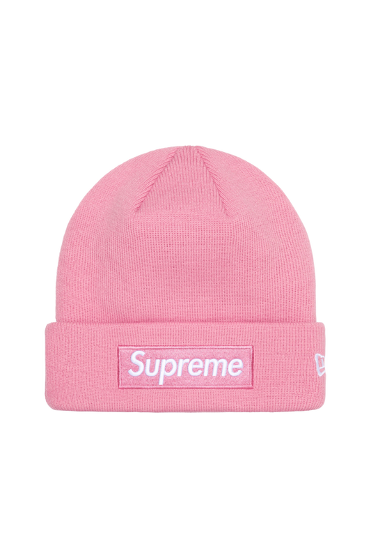 Supreme New Era Box Logo Beanie Pink - Qualité Los Angeles