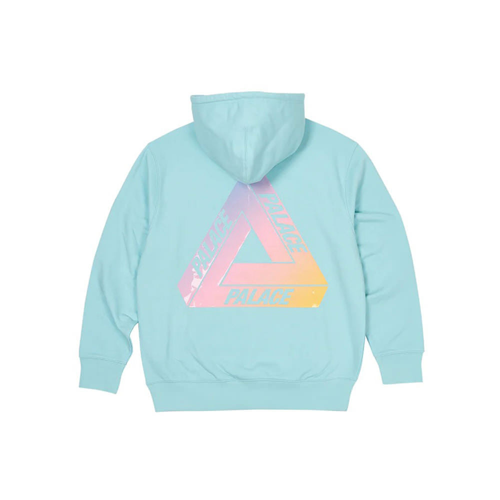 Palace Ombre Tri Ferg Hoodie Blue