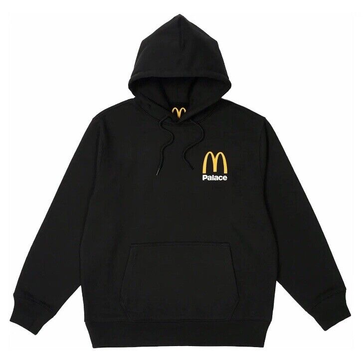 Palace Mcdonald's Hoodie Black