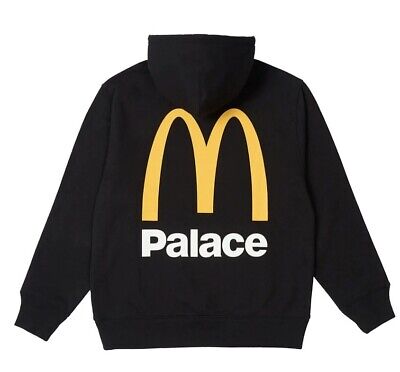 Palace Mcdonald's Hoodie Black