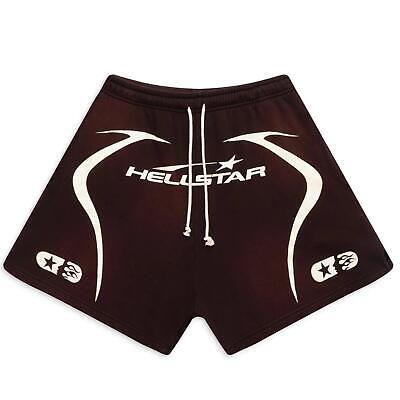 Hellstar Warm Up Shorts Brown