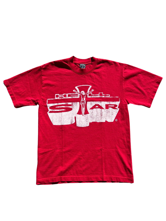 Hellstar Cross Tee Red