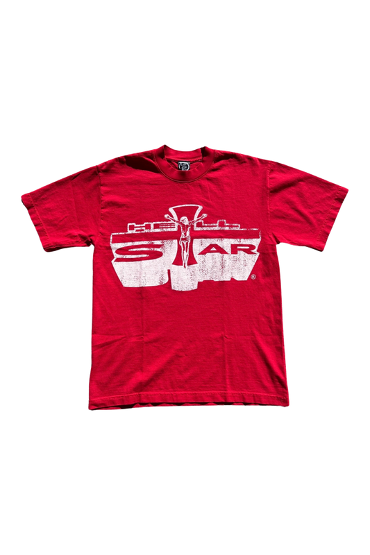 Hellstar Cross Tee Red