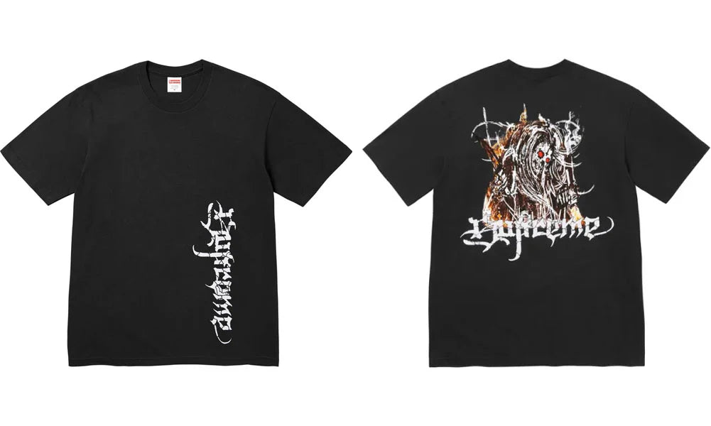 Supreme Satan Tee Black