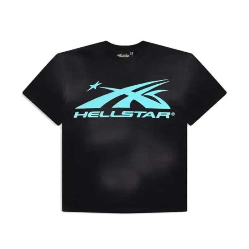 Hellstar Sport Gel Black/Aqua Blue