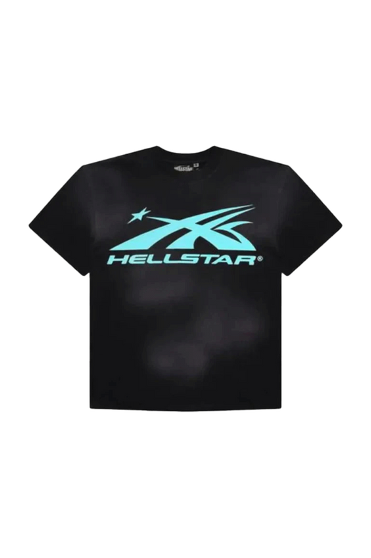 Hellstar Sport Gel Black/Aqua Blue