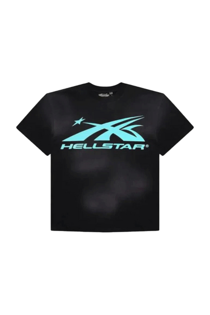Hellstar Sport Gel Black/Aqua Blue